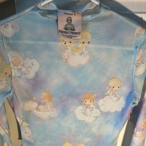 Forever 21 Precious Moments long sleeve crop top - Picture 2 of 4